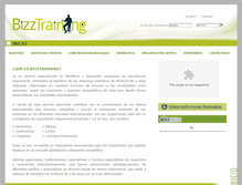 Tablet Screenshot of bizztraining.net